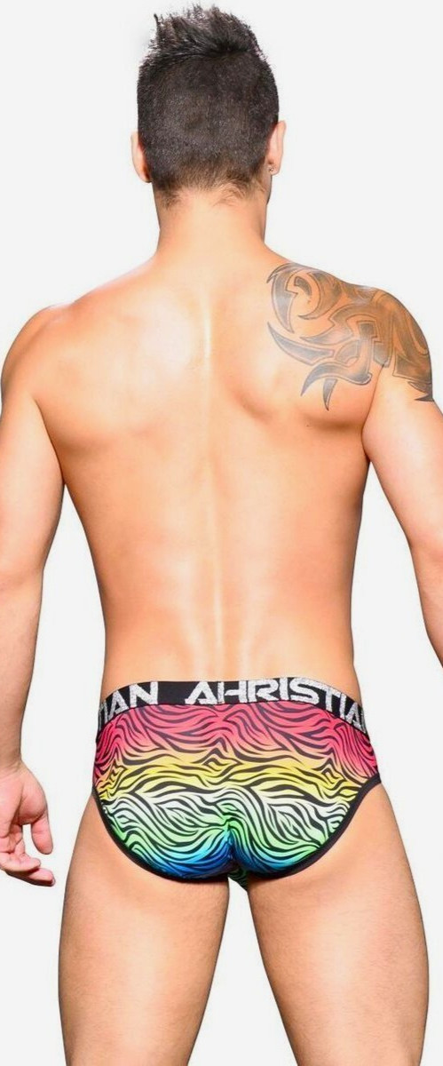 Andrew Christian Pride Zebra Brief – 91795 – Small, Medium & Large