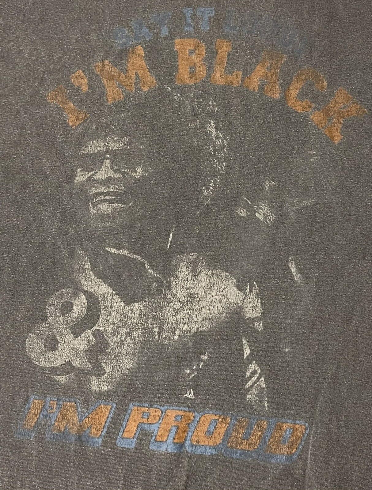 Men’s James Brown ‘Say It Loud, I’m Black & I’m Proud’ T-Shirt Adult M/L