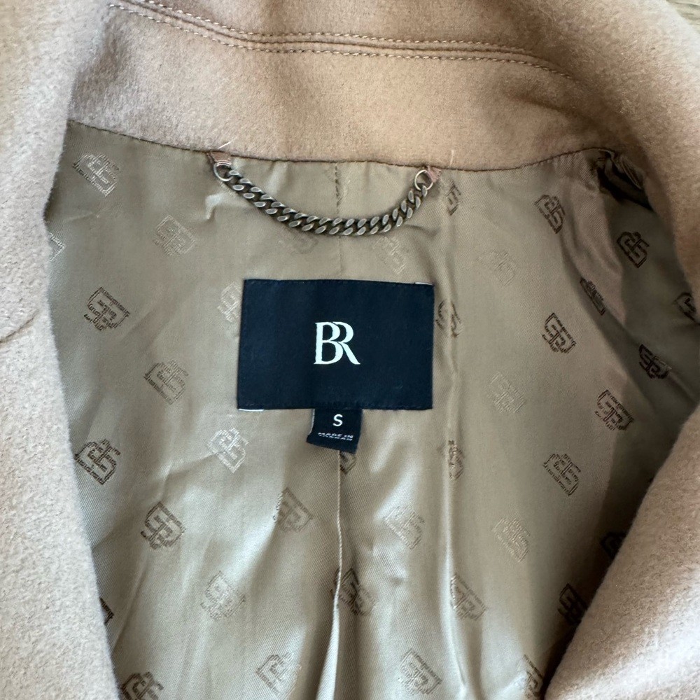 Banana Republic Camel Belted Long Coat