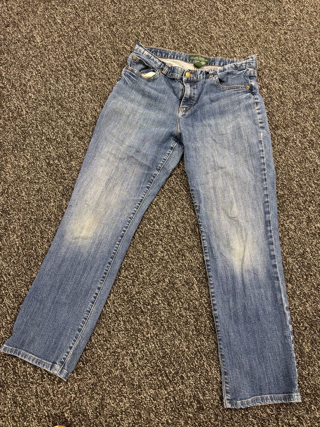Lauren Jeans Co. Ralph Lauren Women’s Straight Leg Denim Jeans Size 10