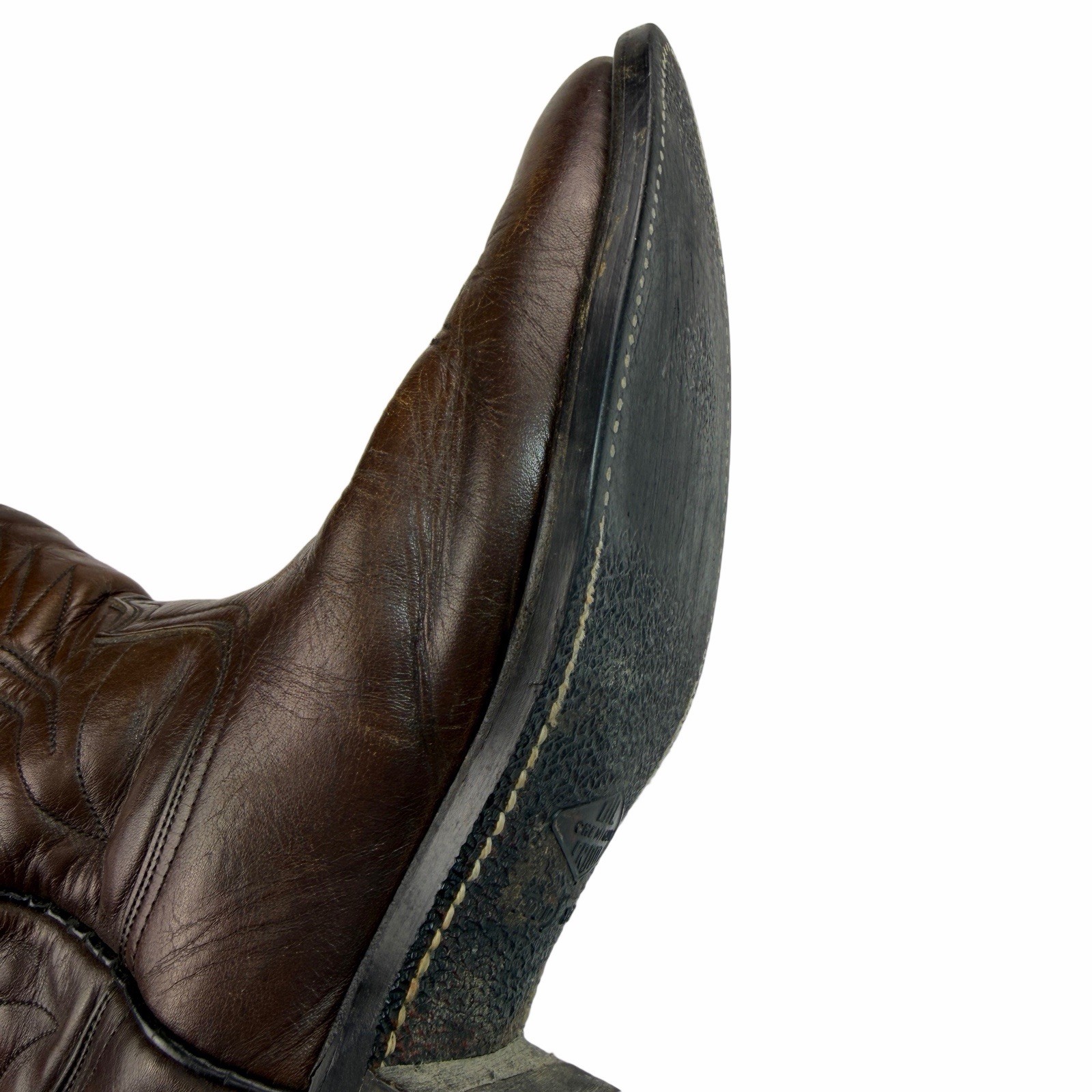 Vintage Red Wing 9801 Pecos Western Cowboy Stitch Work Boots USA MADE Men’s 10 A