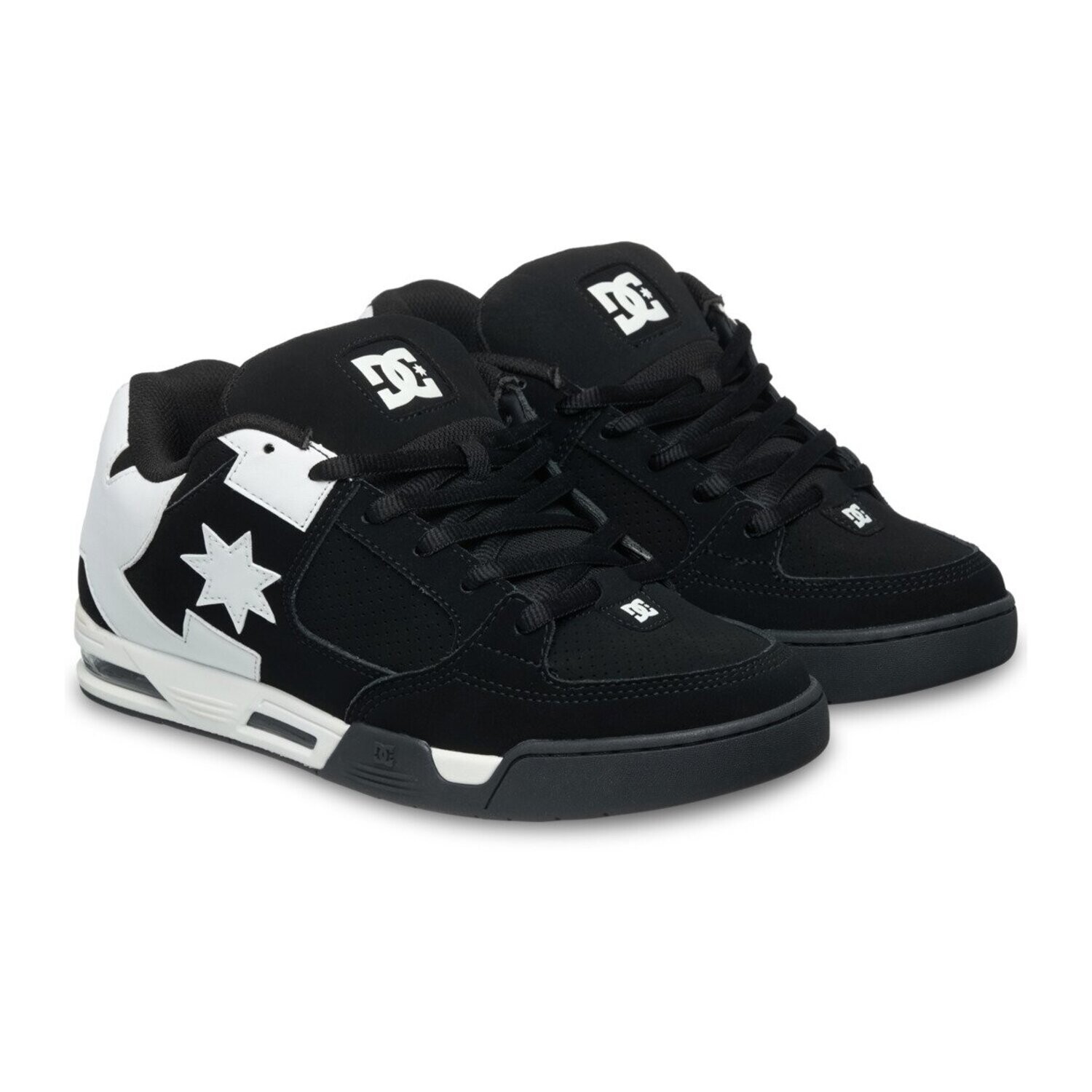 DC shoes DC command black white skate shoes new 41 42 43 44 45 46