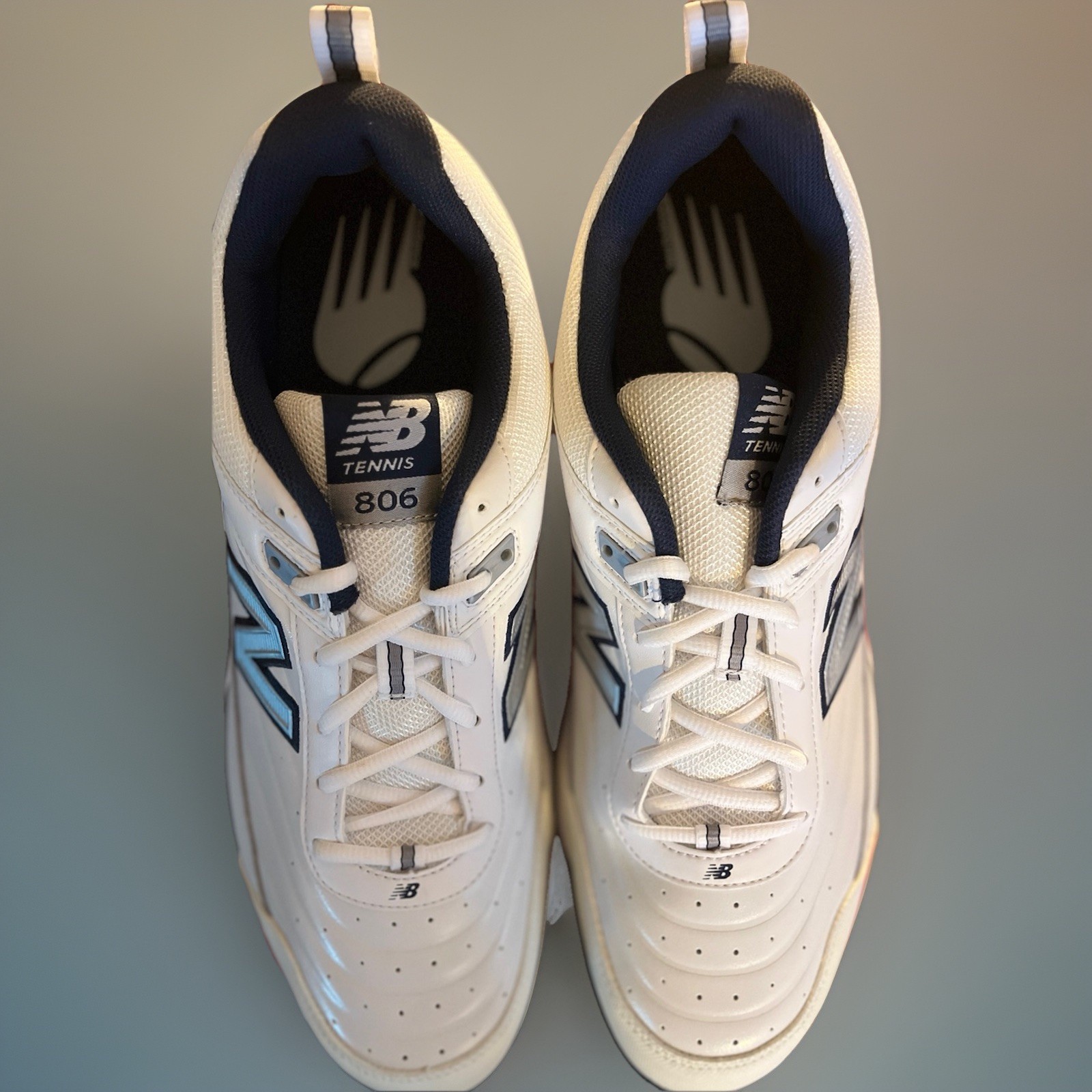 Size 14 – New Balance 806 White Mens