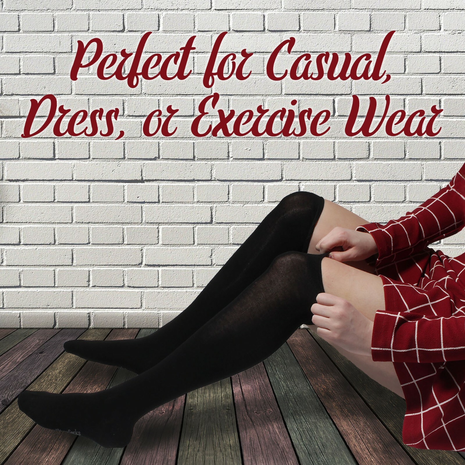 Women’s Bamboo Knee High Trouser Socks – Rayon from Bamboo Casual Dress 3 Pair