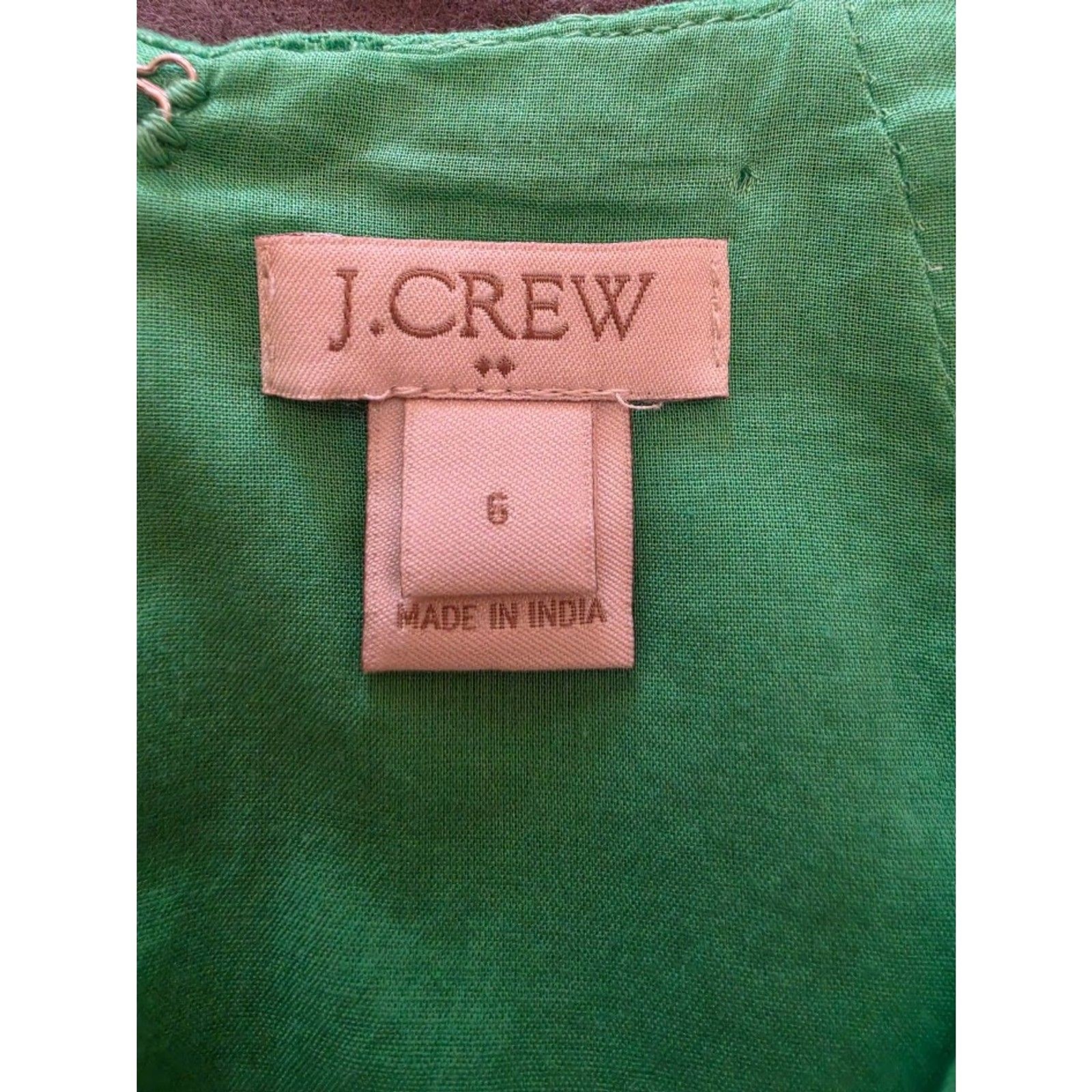 J.Crew Factory chevron pleated size 6 dress