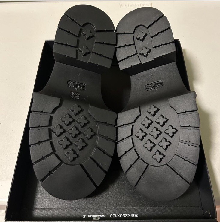 NEW Coach Leah Platform Loafer Black Women’s Size 7 Or Men’s Size 5.5 NIB