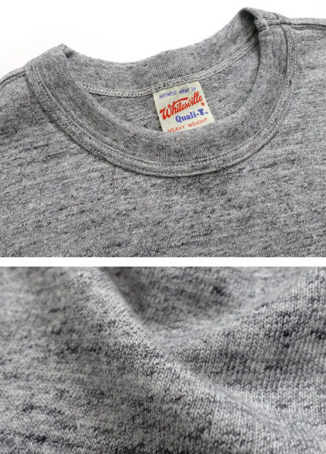 WHITESVILLE WV73544 2Packs T-Shirts White Made in Japan Crew Neck Tee Japan