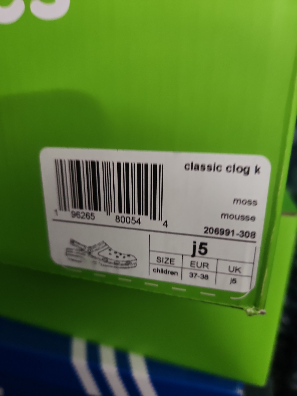 New SAGE Crocs Classic K J5