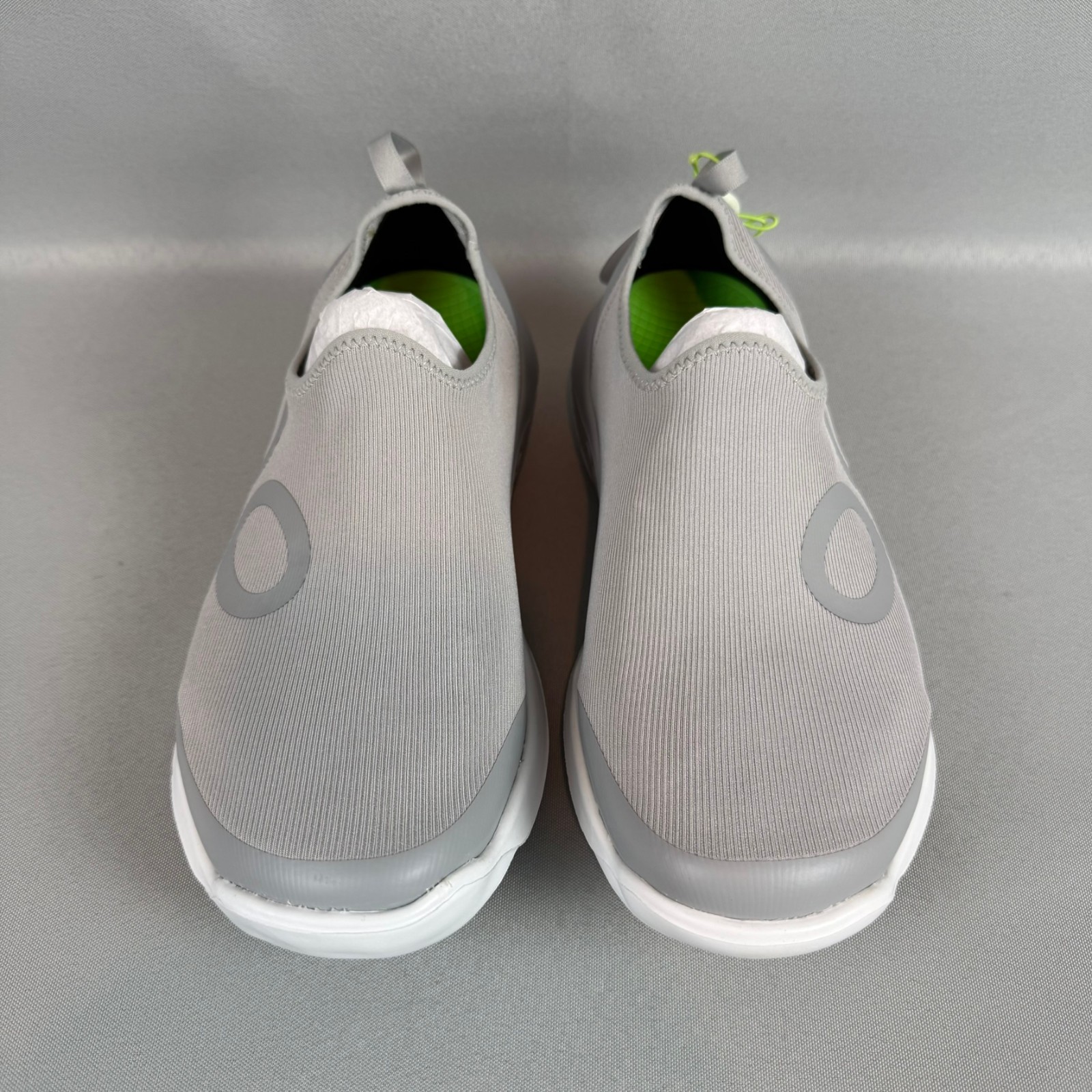 Oofos OOmg Sport Recovery Sneakers Mens 9 Slate Fade Gray Slip-On Light New NIB