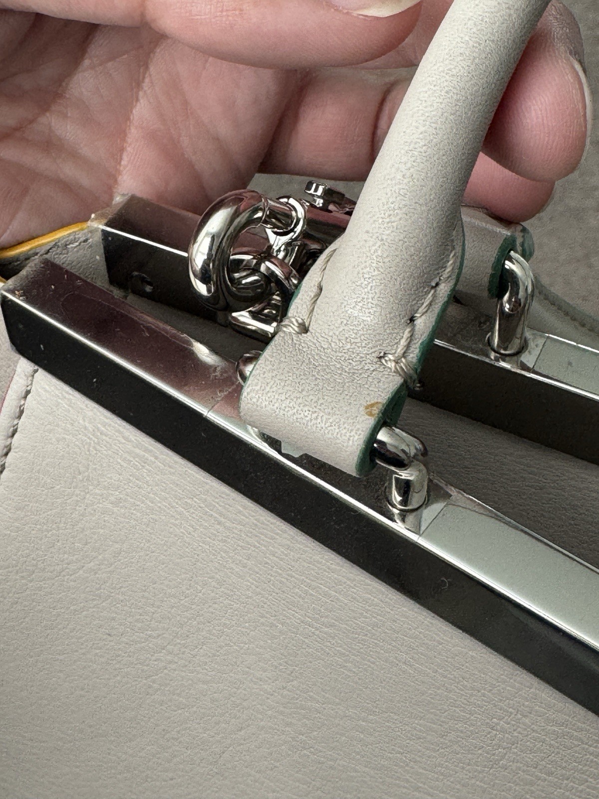 Fendi Vitello Dolce Petite 3Jours Tote Bag – Grigio Grey