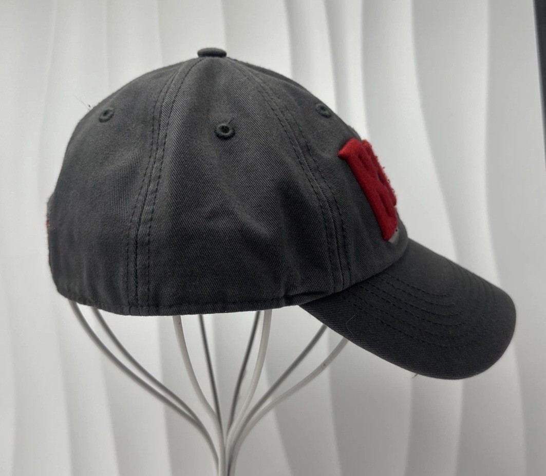 Australia Kangaroo Patch Hat Classic Oz Gray Distressed Adjustable Cap New