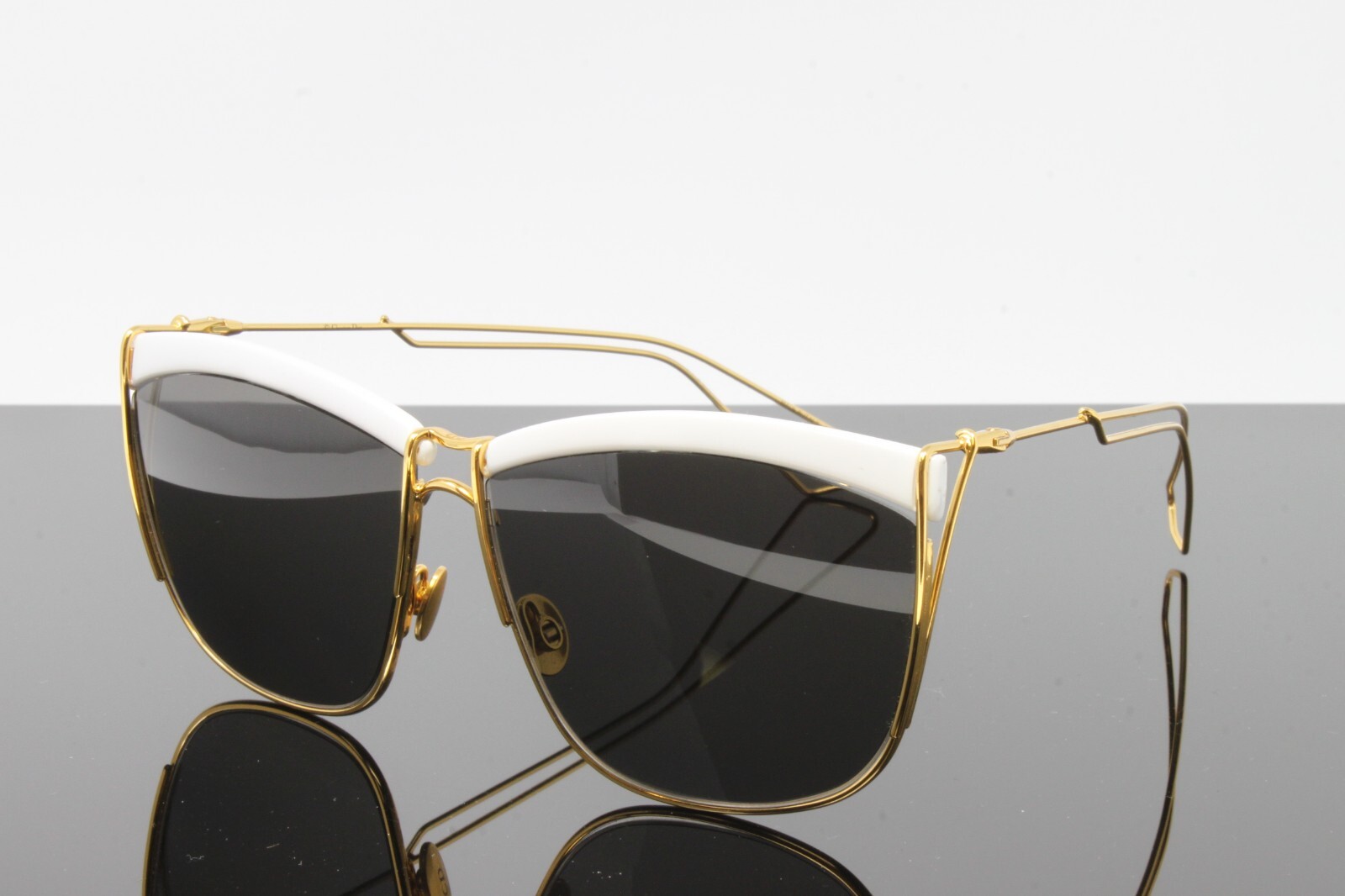 Christian Dior Sunglasses Women’s Dior So Electric 266 White Yellow Gold 58mm