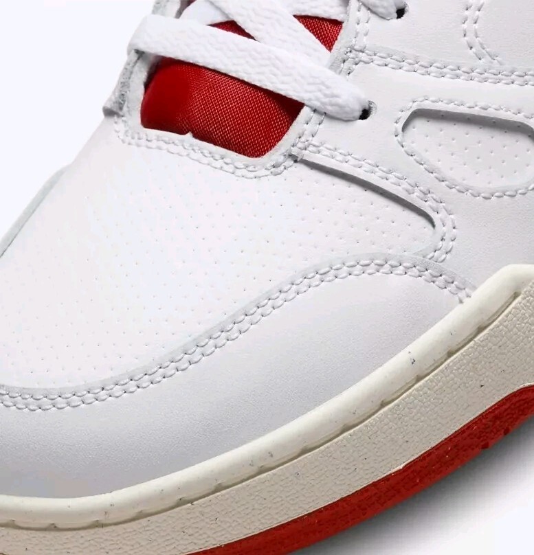 NEW Men’s (CHOOSE SZ) NIKE Full Force Low – RED -WHITE FB1362-102 Basketball 🏀