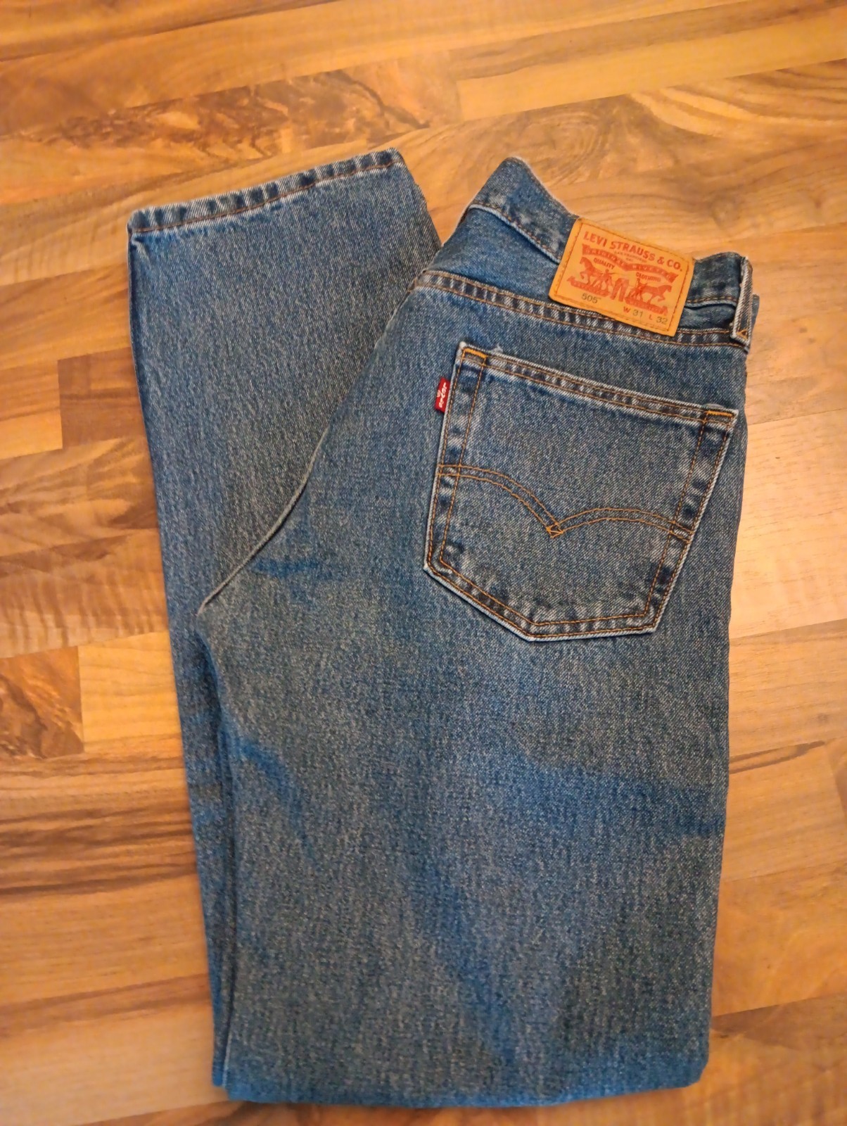 mens levis 505 jeans Waist 31,leg 32