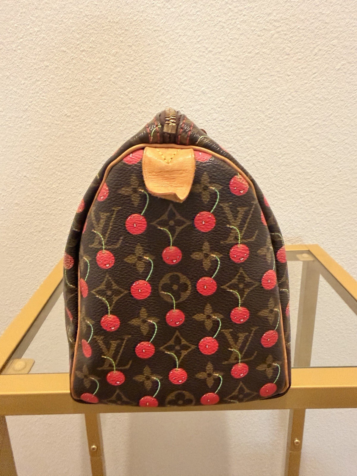 Vintage Louis Vuitton x Takashi Murkami Cheries Speedy 25