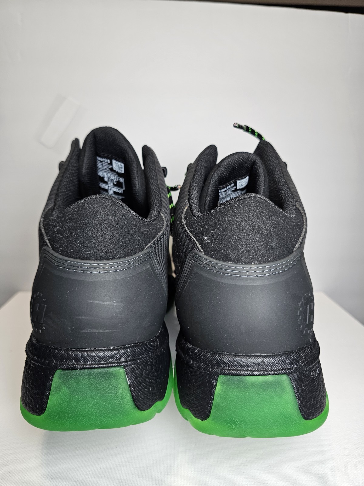 Hytest FootRests 2.0 Safety Work Shoes Black Green Nano Toe Men’s Size 13 New