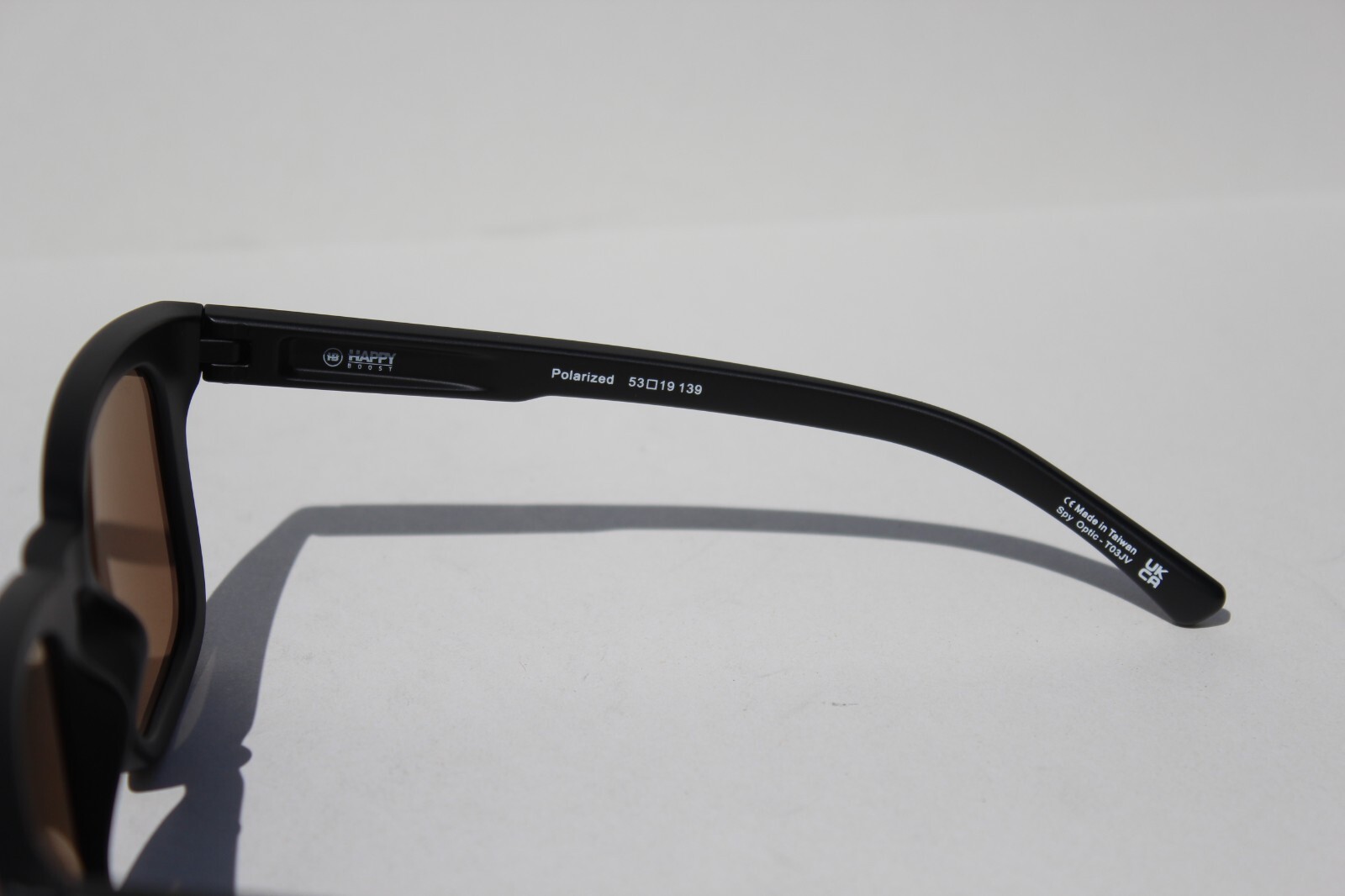 SPY OPTICS Saxony POLARIZED Sunglasses Matte Black/Happy Boost Bronze Black NEW