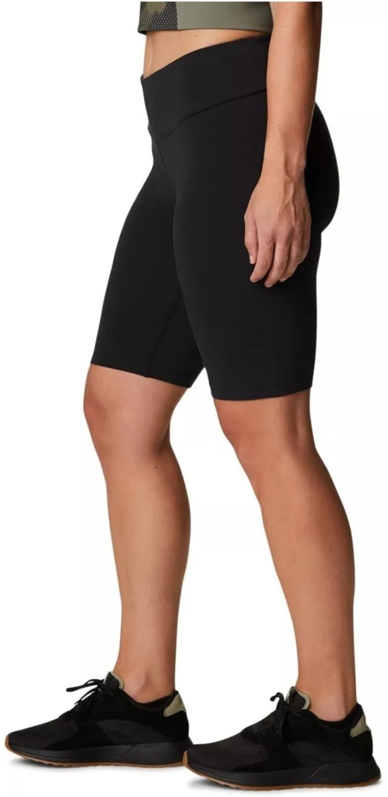 Columbia Women’s Trek 1/2 Tight High Waist Shorts Black XL Back Pocket
