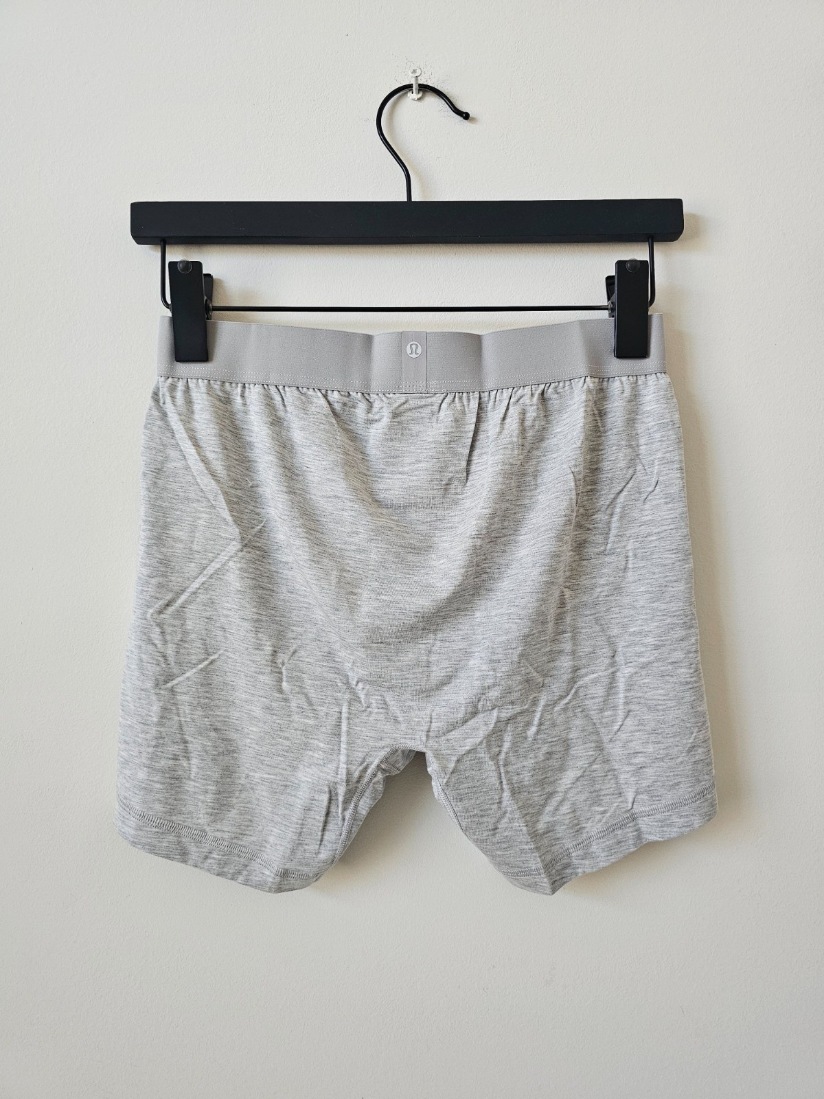NIB LULULEMON Blue Grey Navy Ivory Always In Motion Boxer Brief 5″ Medium 5-Pack