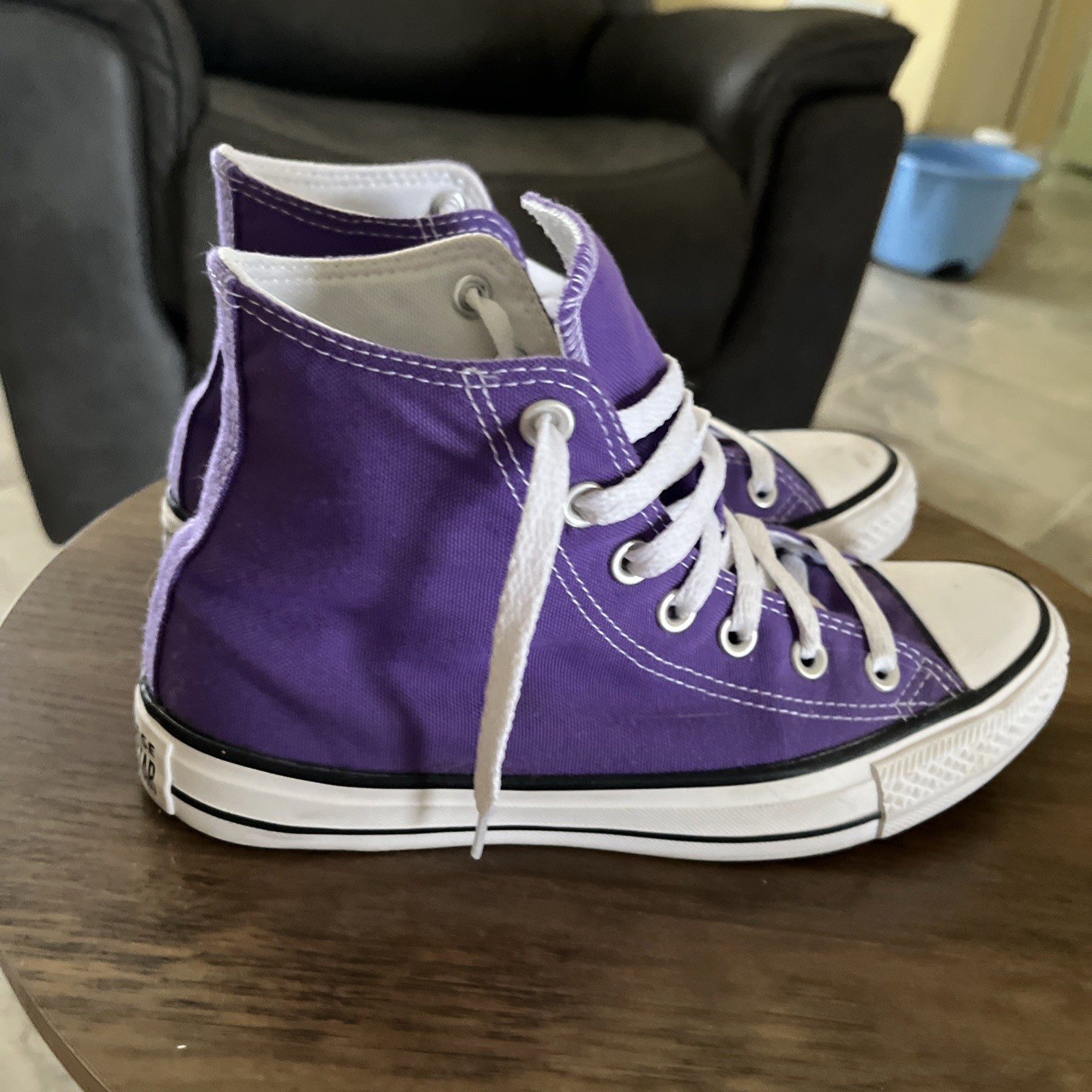 Converse Chuck Taylor All Star Hi Tops Electric Purple 137833F Size7.5