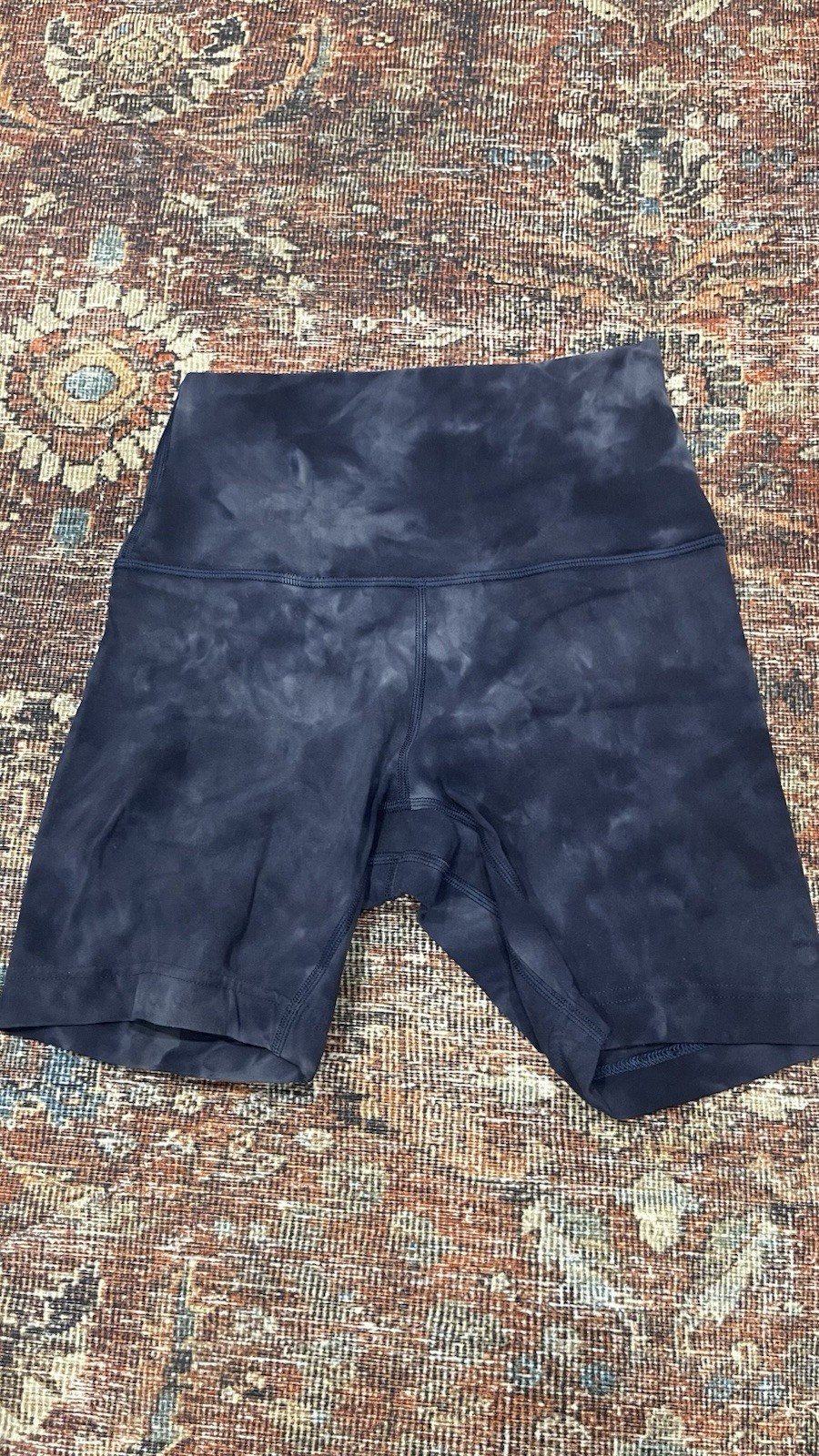 Lululemon align shorts Size 4 length 8″ Diamond dye Asphalt Grey True Navy