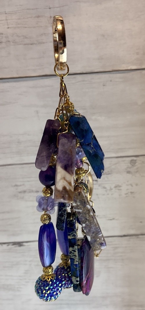 Purse Charm✨Bag Charm✨Bag Swag✨Handmade Bling Keychain✨Handbag Jewelry✨NWT