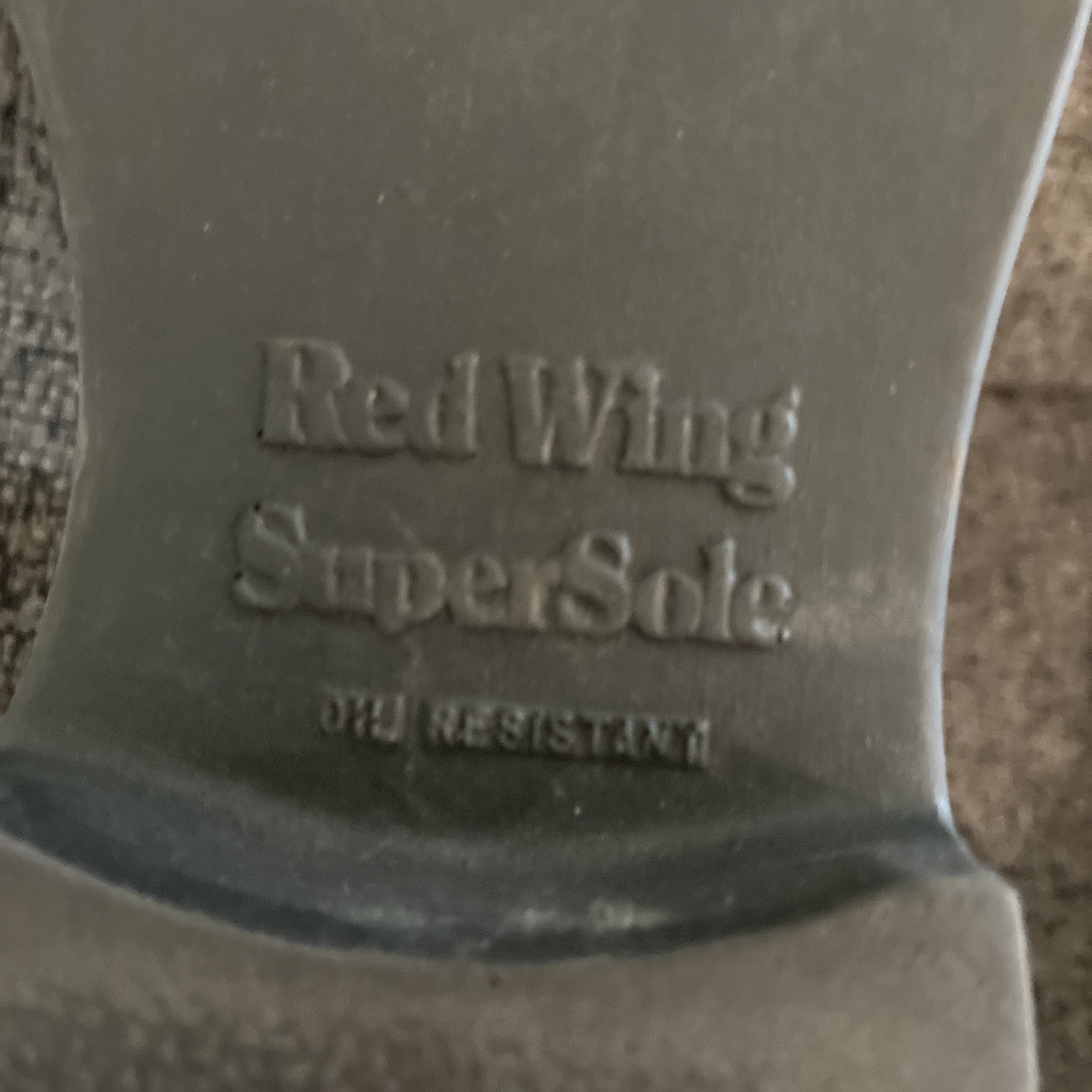 Red Wing Pecos 1105 SuperSole Soft Toe Boots Mens 10 E3 3E Extra Wide Tan Leathe