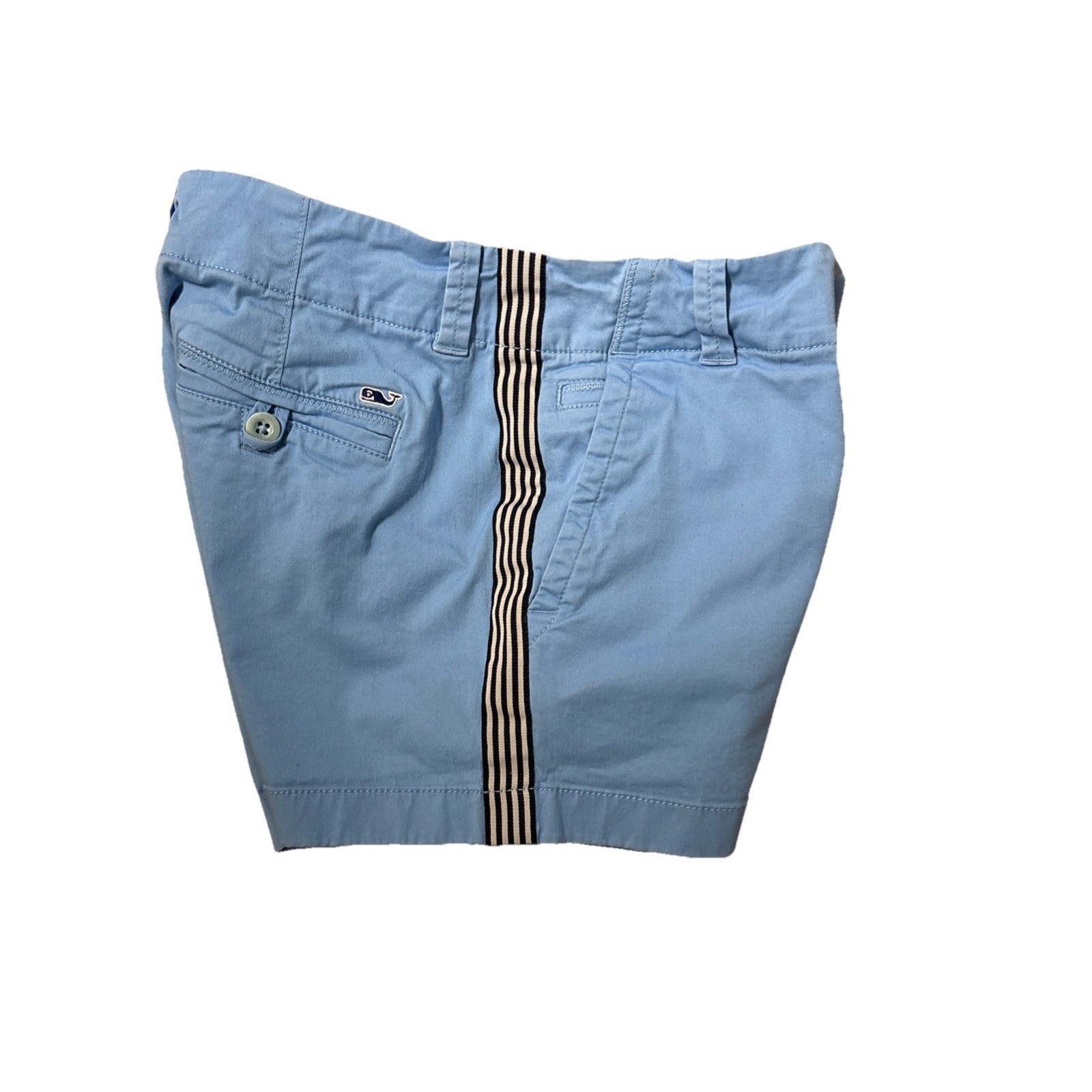 Vineyard Vines Everyday Chino Shorts Women’s Size 2 Stretch Stripe 3.5” Inseam
