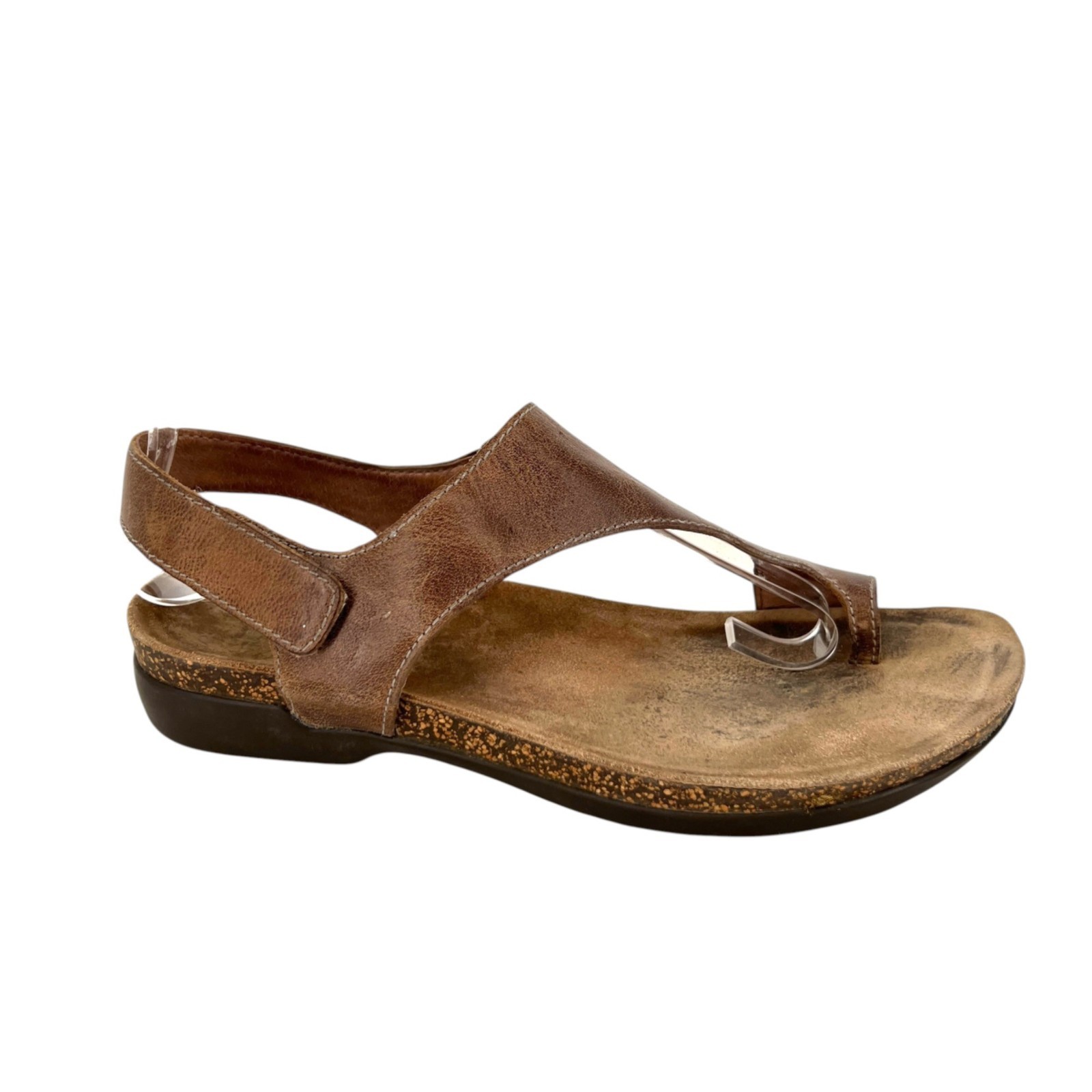 Dansko Reece Boho Gorpcore Eco-Chic Brown Leather Comfort Sandals Size 36 US 6
