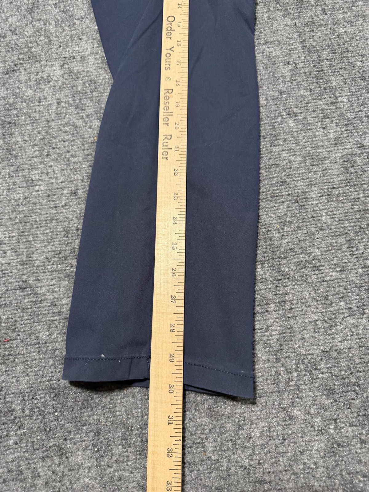 J Crew Tech Pant Pants Mens 31×32 Blue Athletic Fit Stretch Chino Casual