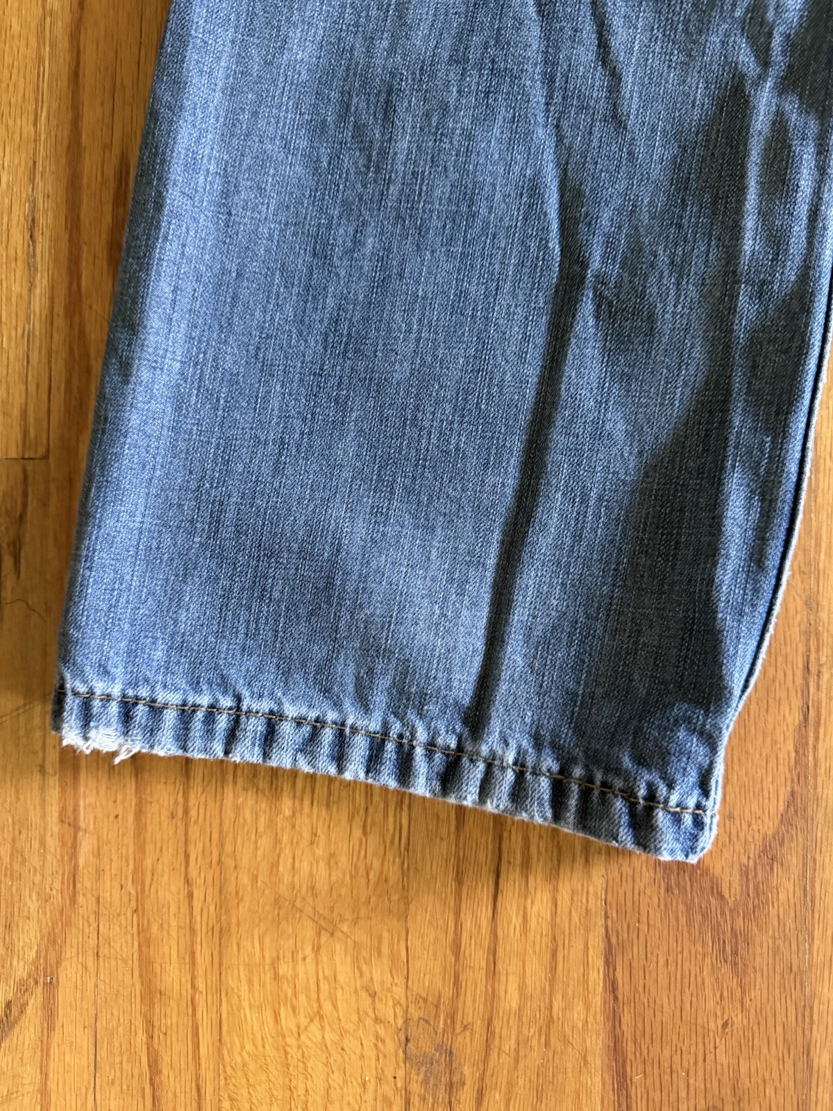 Levi’s 505 Men’s 30×32 Straight Fit Blue Medium Wash Cotton Denim Jeans Mid Rise