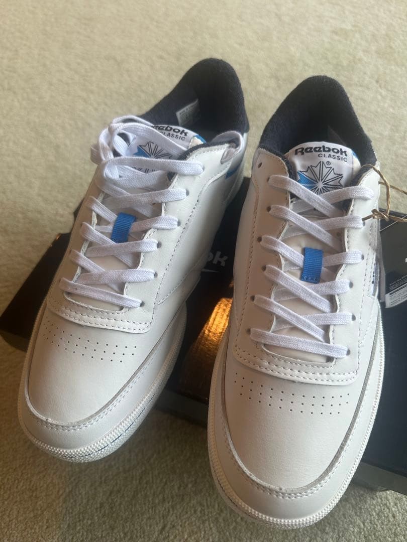 Reebok Classic Lions Sneakers Men US 11 White/Blue/Black 29cm