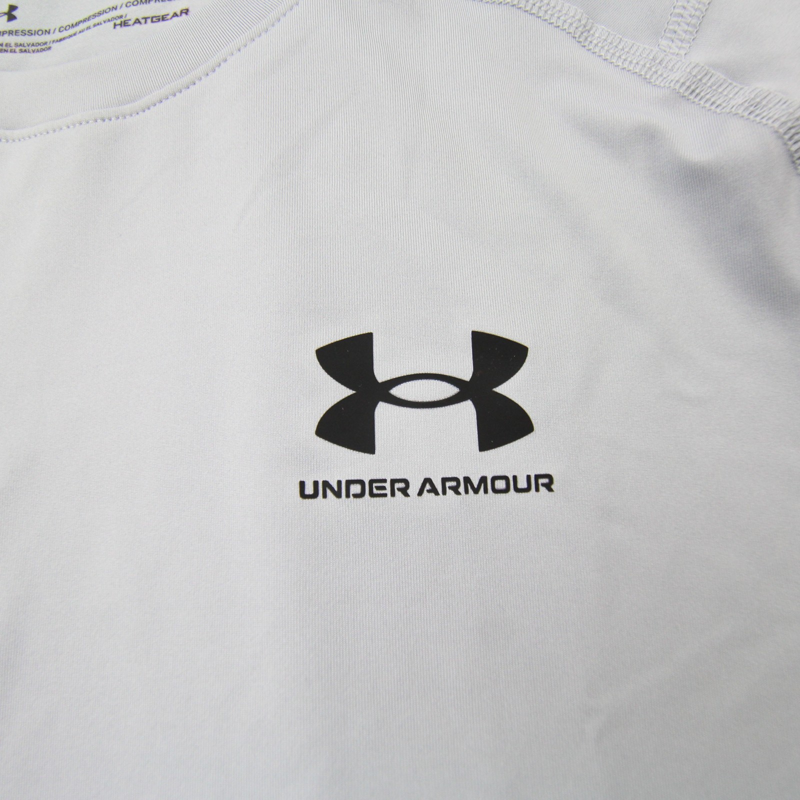 Under Armour HeatGear Compression Top Men’s Gray New with Tags Multiple Sizes