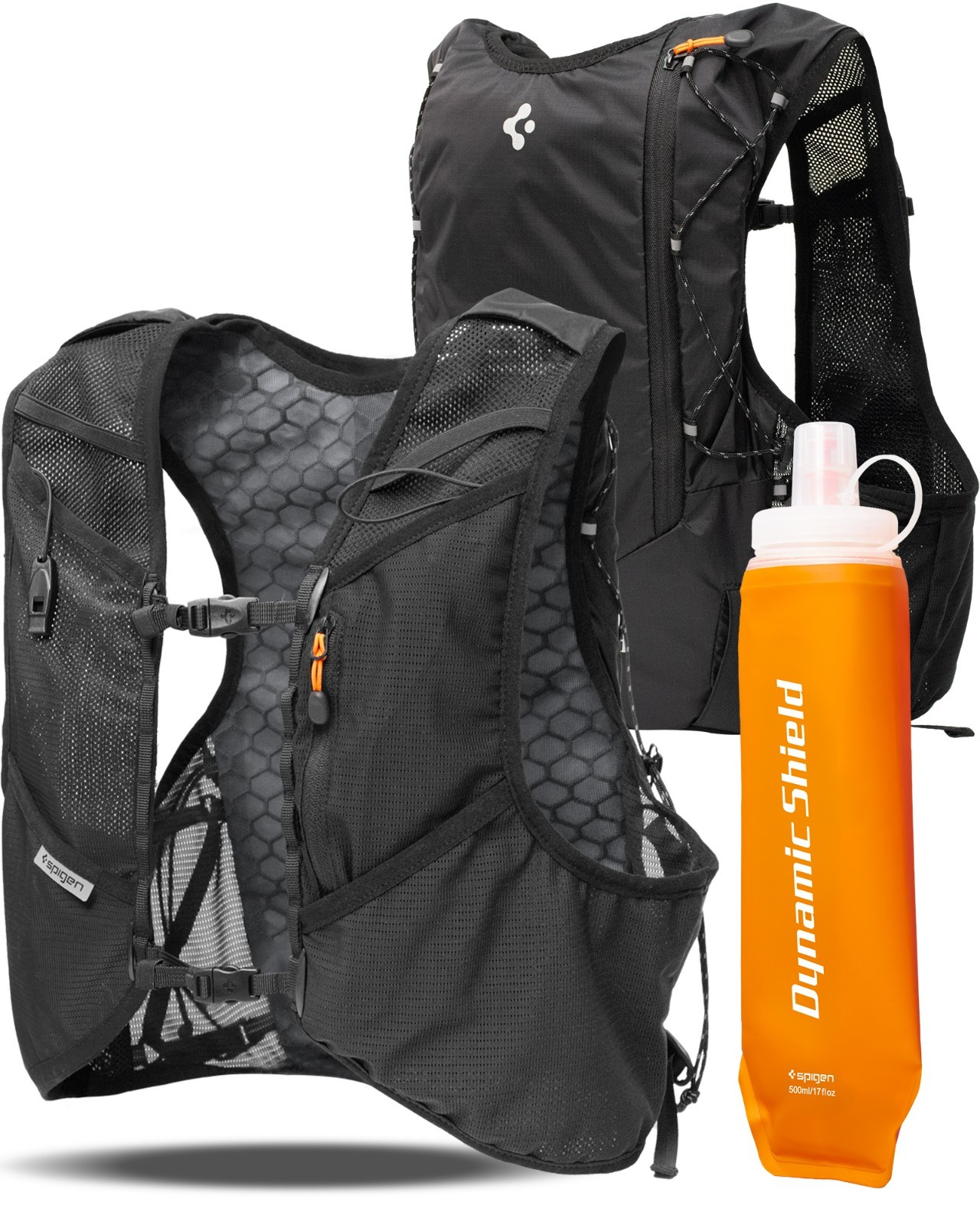 Spigen Dynamic Shield™ Running Vest Reflective Lightweight Multi-Pocket