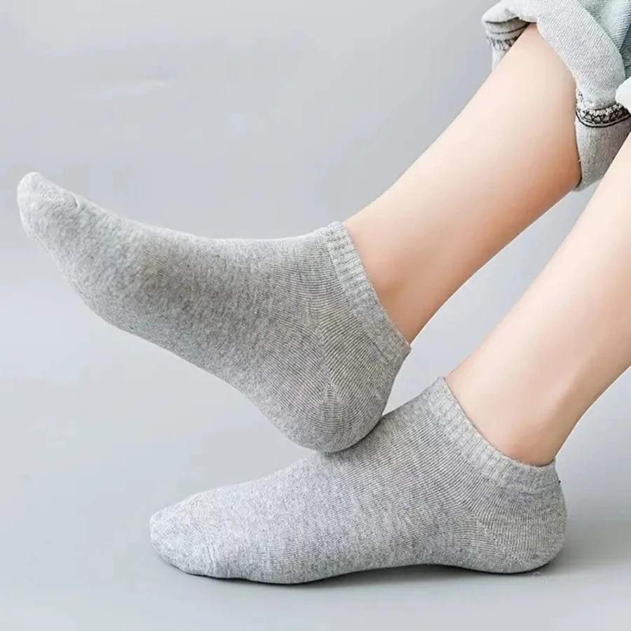 10/12/20/40 Pairs Men Boat Socks Business Sport Sweat Absorption Mature Summer A