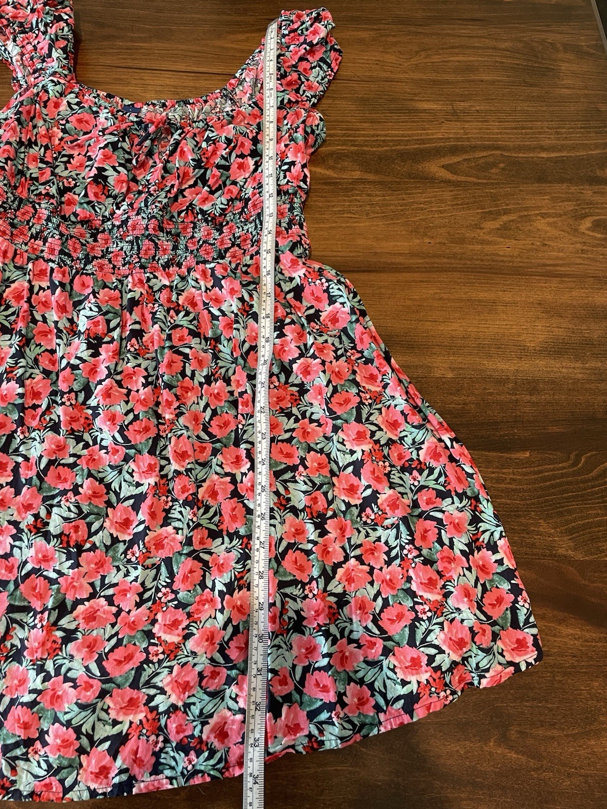 Old Navy Floral Smocked Short Sundress Women’s Large