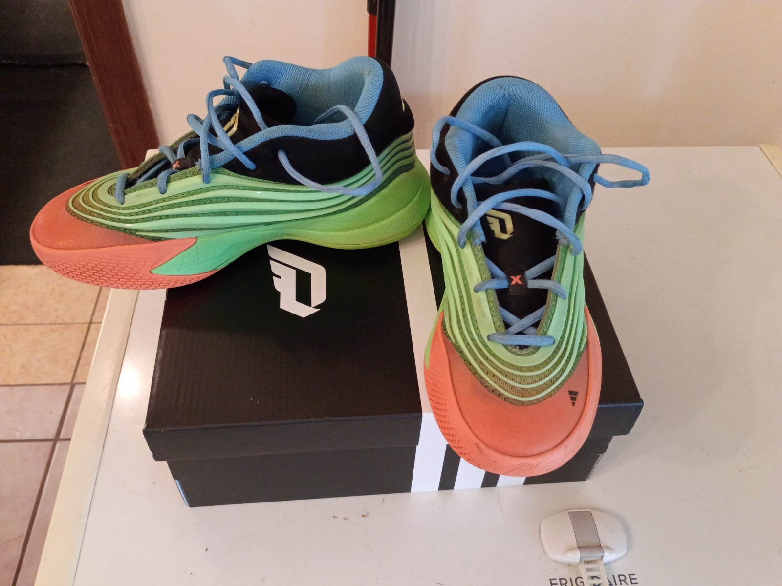Size 5 – adidas Dame X Lime Burst