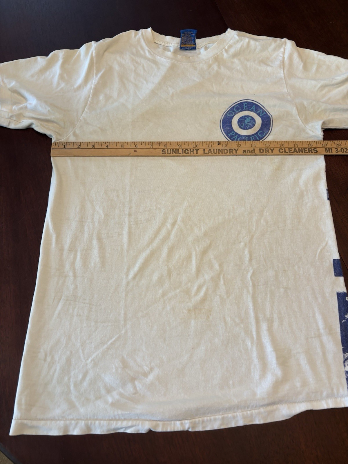 VINTAGE Ocean Pacific Shirt Mens Large Volleyball OP Beach USA 1989 USA 1980s