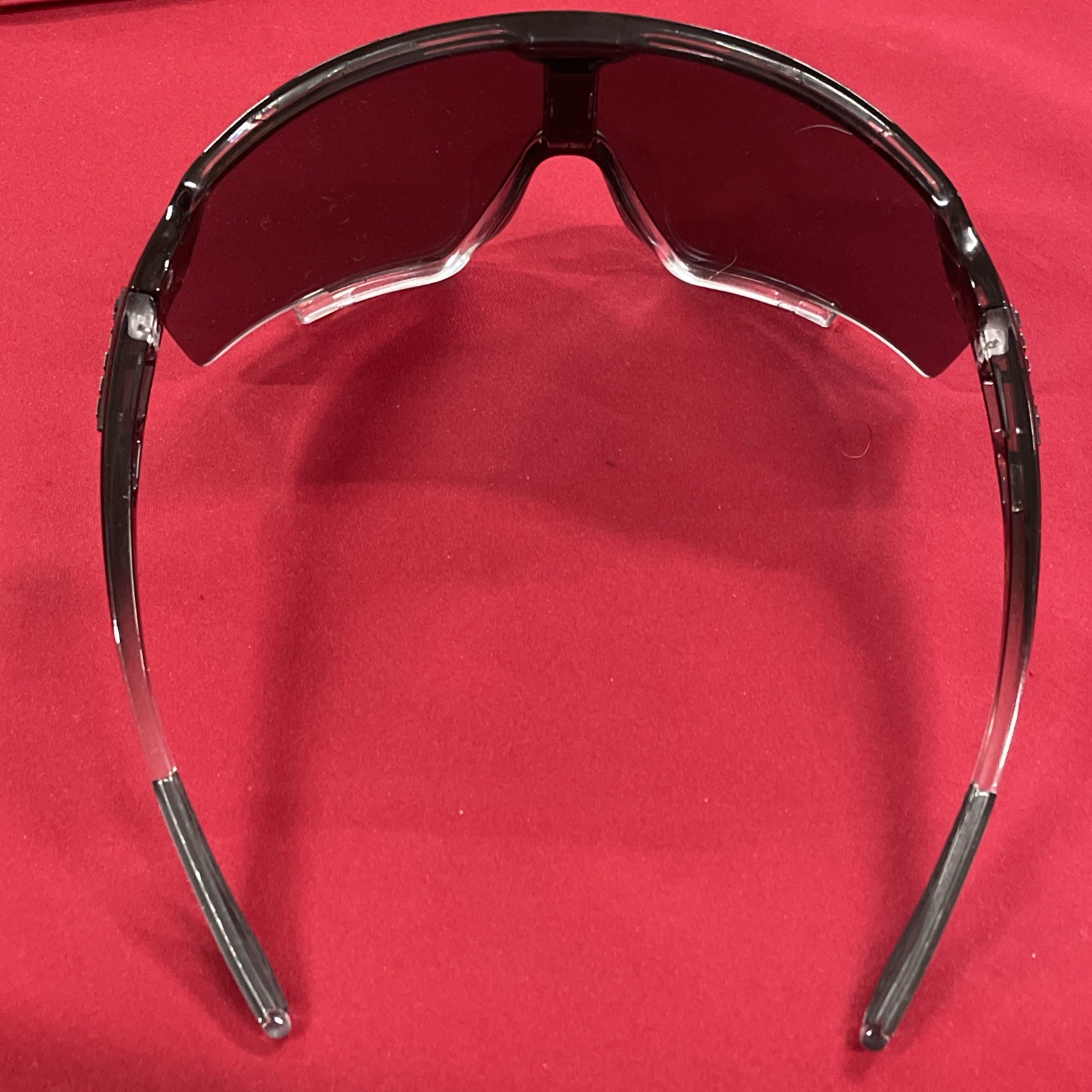 Men’s X Loop Wrap Around Gray Plastic Framed Sport Sunglasses