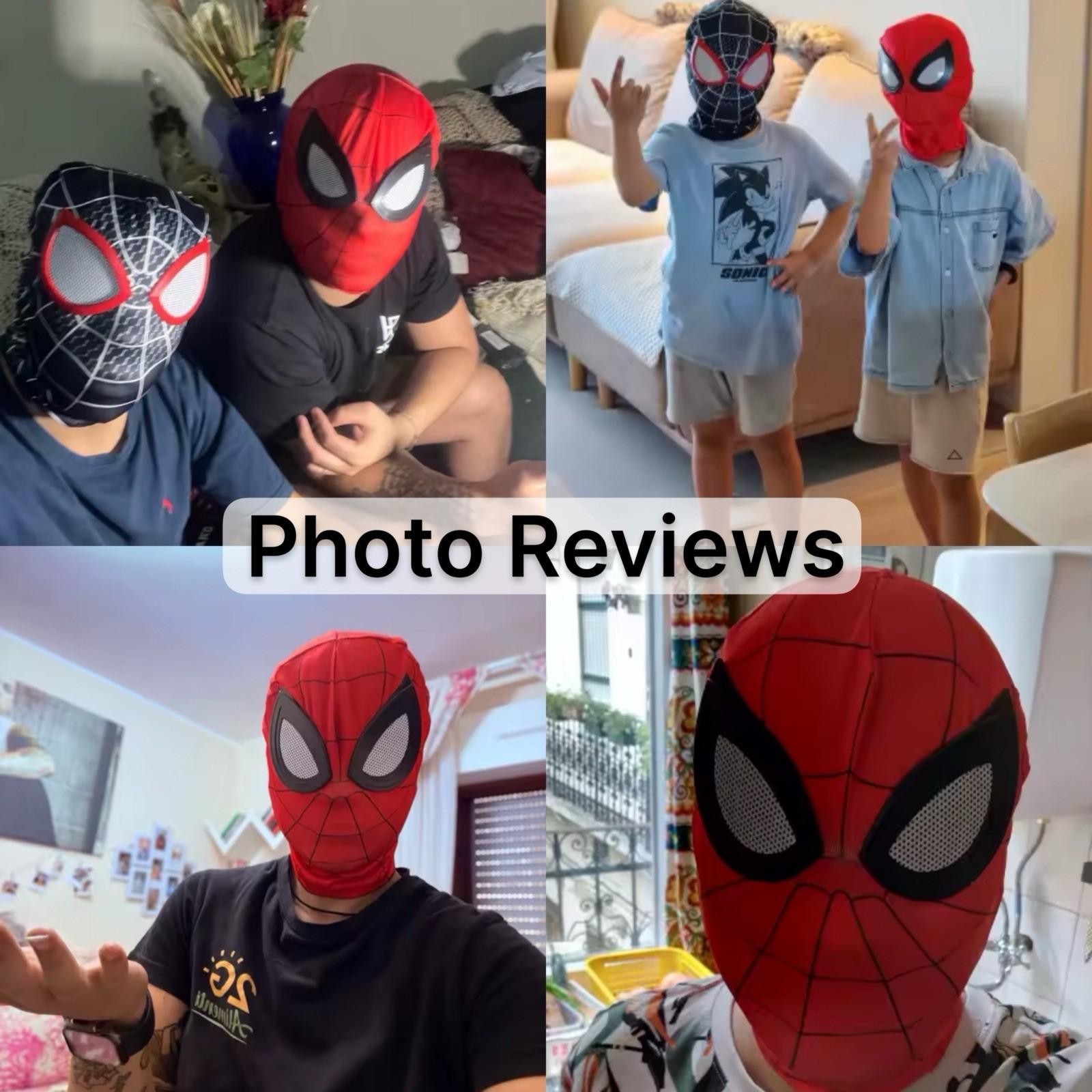 1:1 Adult Kid Amazing Spider-Man Mask Spiderman 3D Marvel Movie Super Hero Masks