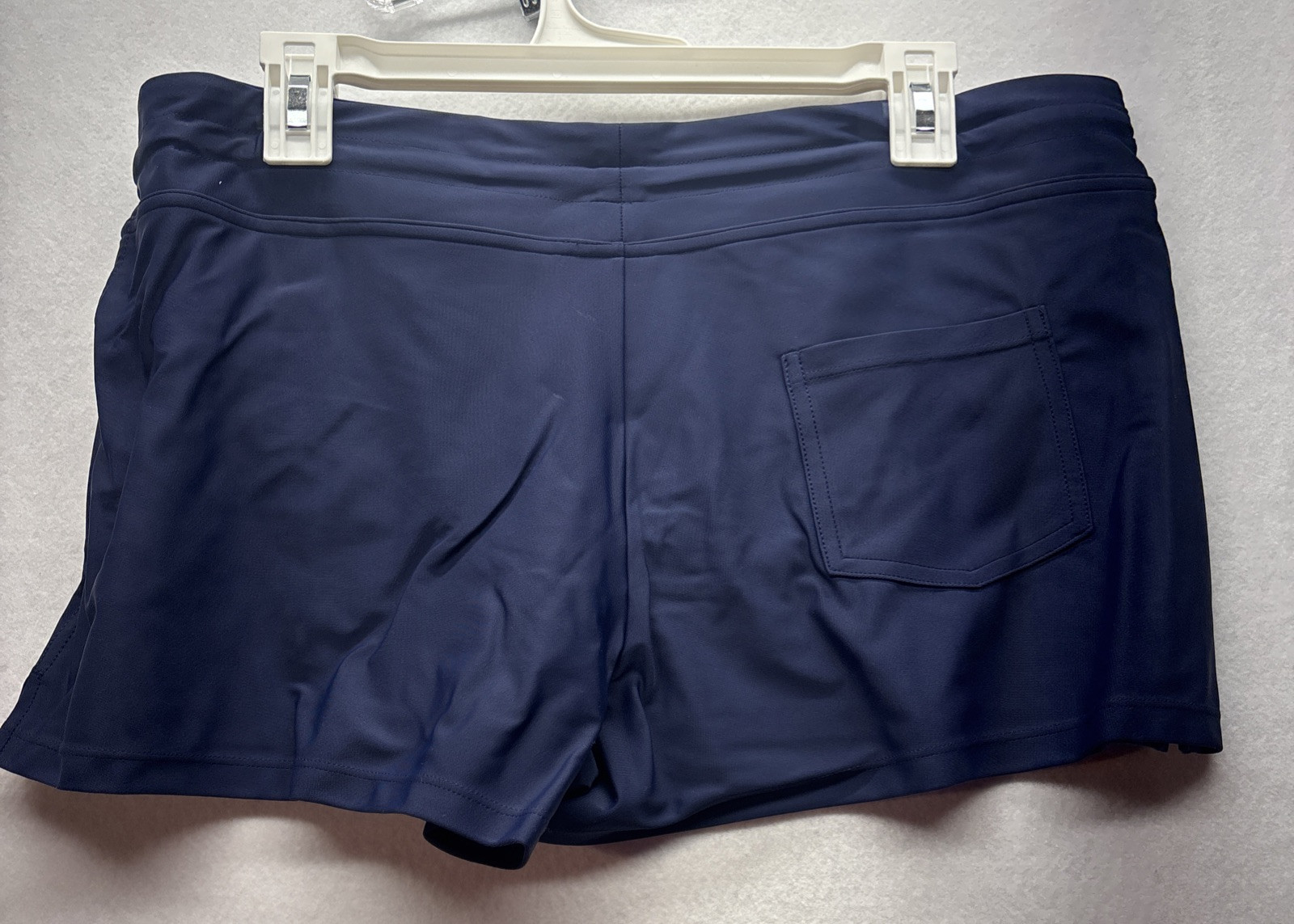 Women’s Kona Sol Modest 2.5” Swim Shorts Blue L Retail $24 NWT