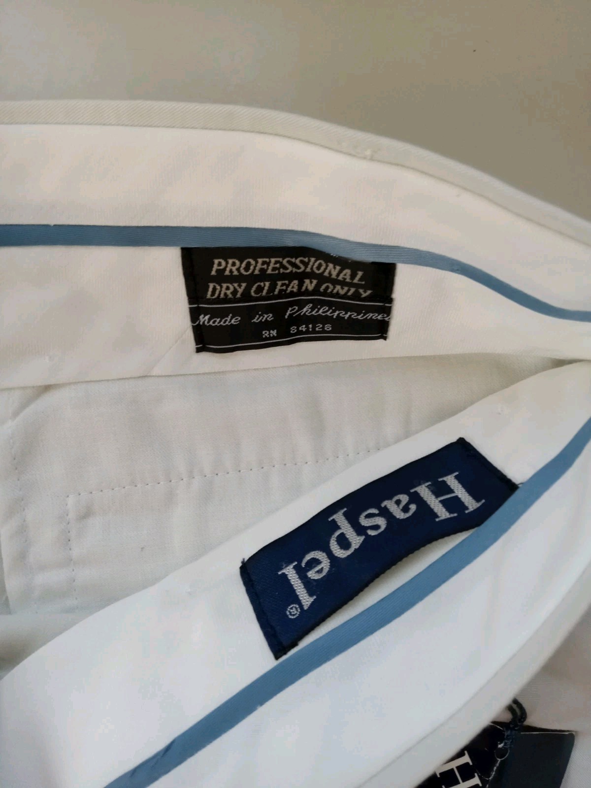 Haspel Pants Beige 38×38 Raw Hem NEW