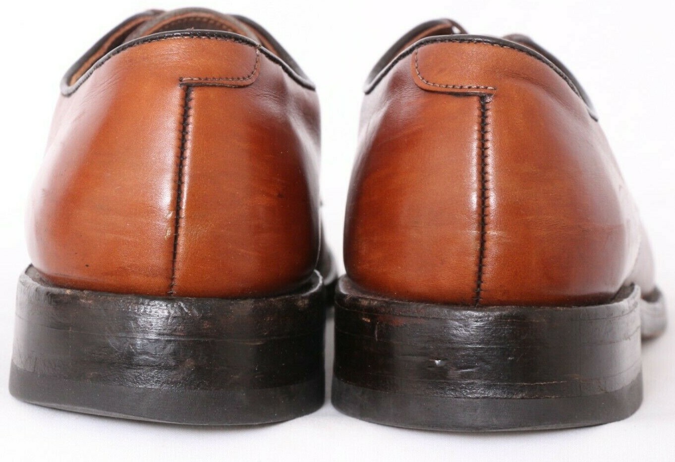 Allen Edmonds 9027 Wingtip Lace-Up Brown Leather Oxford Shoes Men’s 9 AAA Narrow