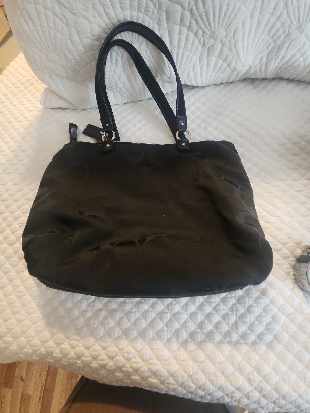 Coach Tote Bag Daisy Poppy Canvas Signature F20026 Women’s 827850c1f142166f6b4d