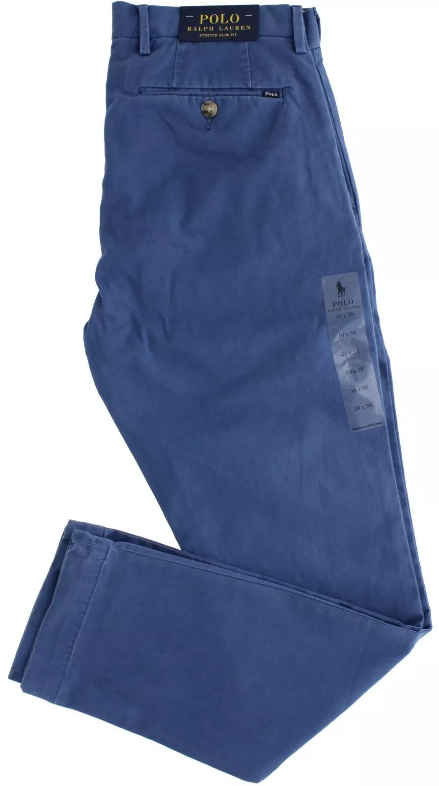 POLO Ralph Lauren Chino Pants Mens Stretch Slim Fit Casual Twill Pant