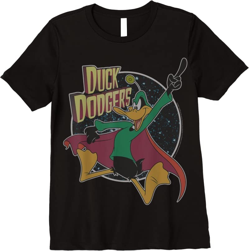 Looney Tunes Duck Dodgers Portrait T Shirts NEW Sizes S-5XL