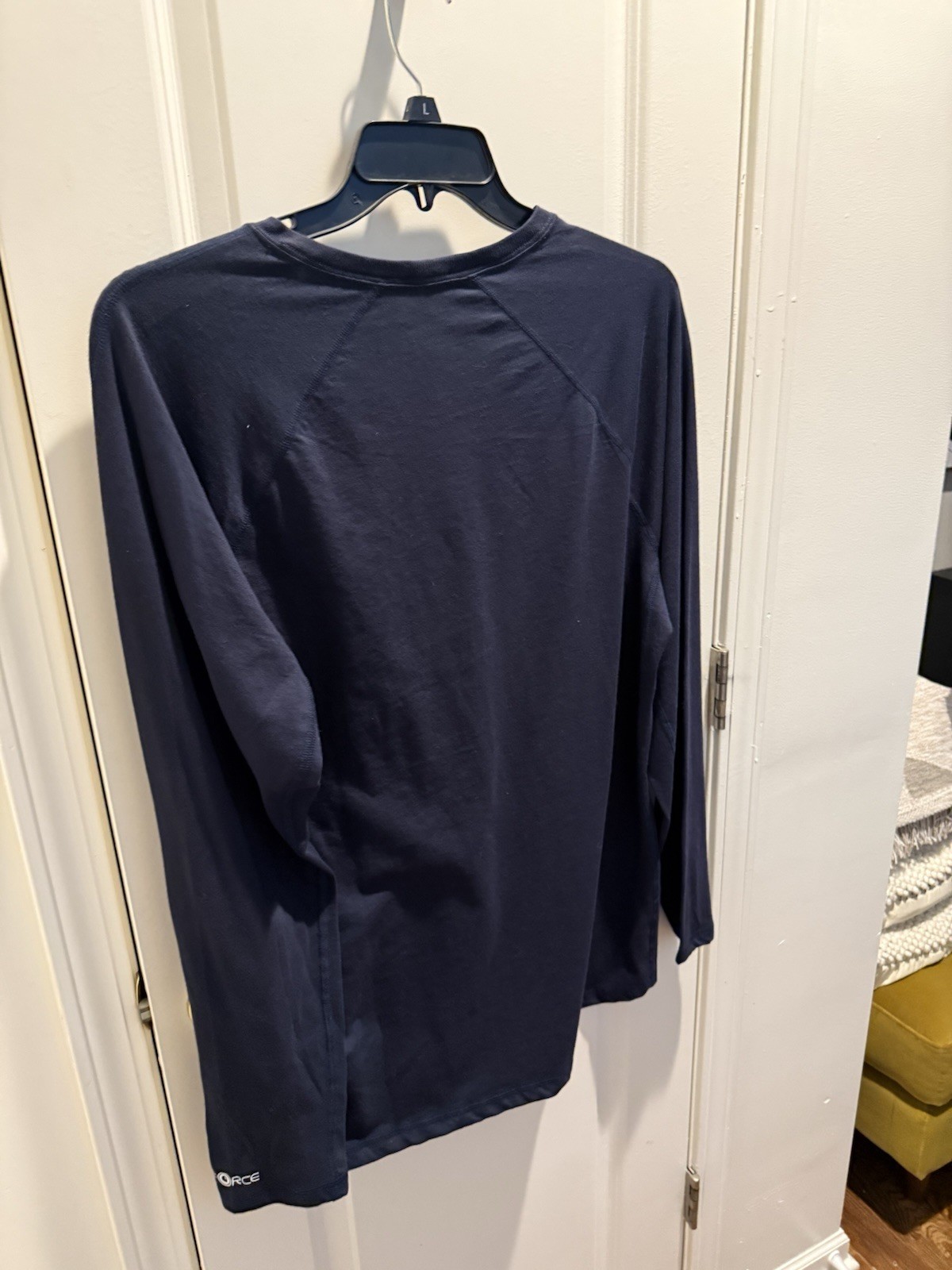 Carhartt Force Relaxed Fit Midweight Crew Neck Long Sleeve Pocket Tee L