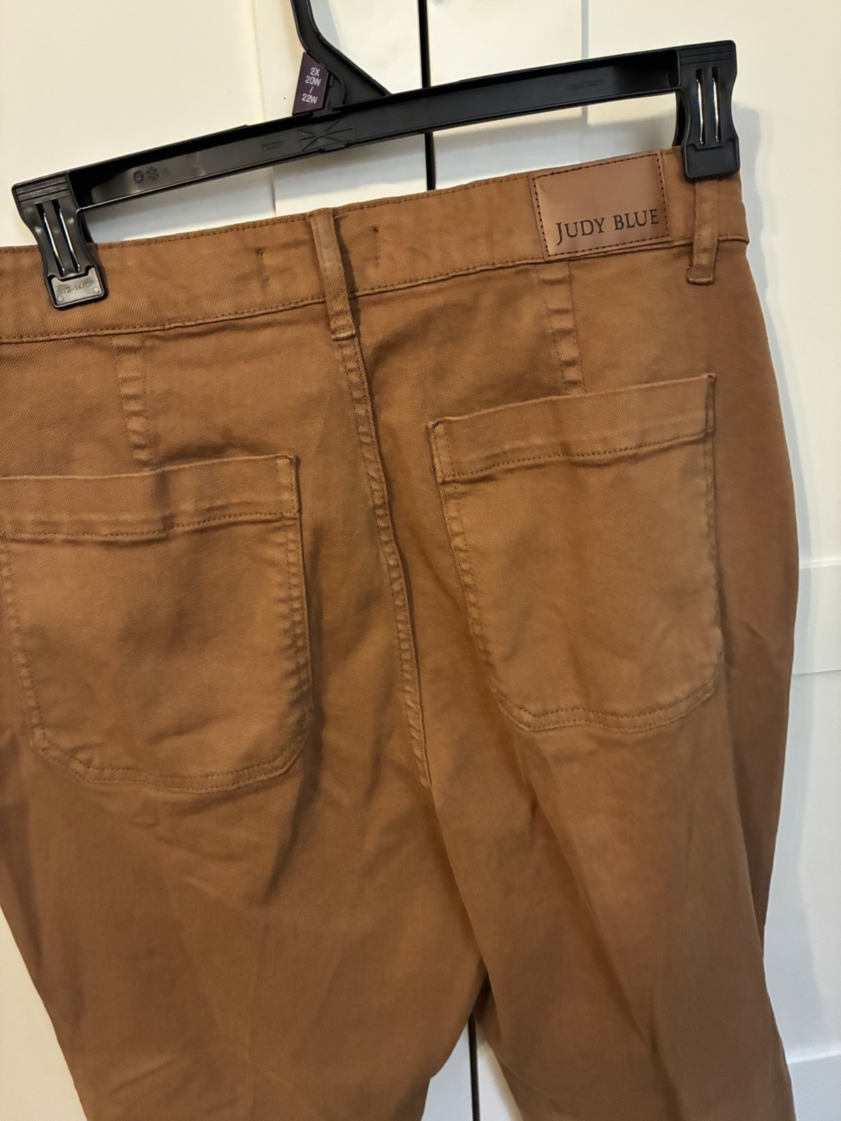 14W Judy Blue Brown, Pants Button And Draw String Closure large pockets