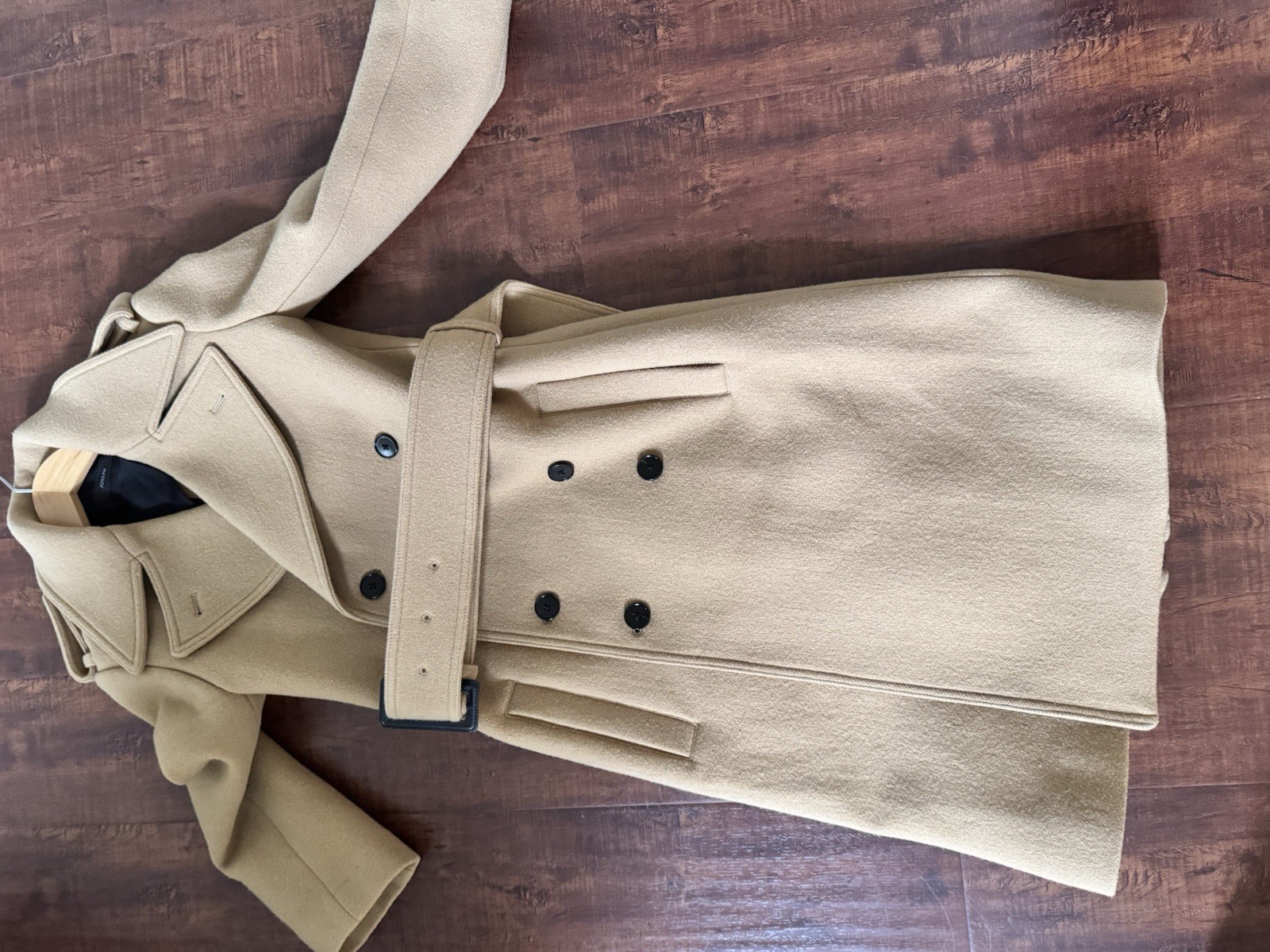 Joseph Double-Breasted Coat Wool Xs