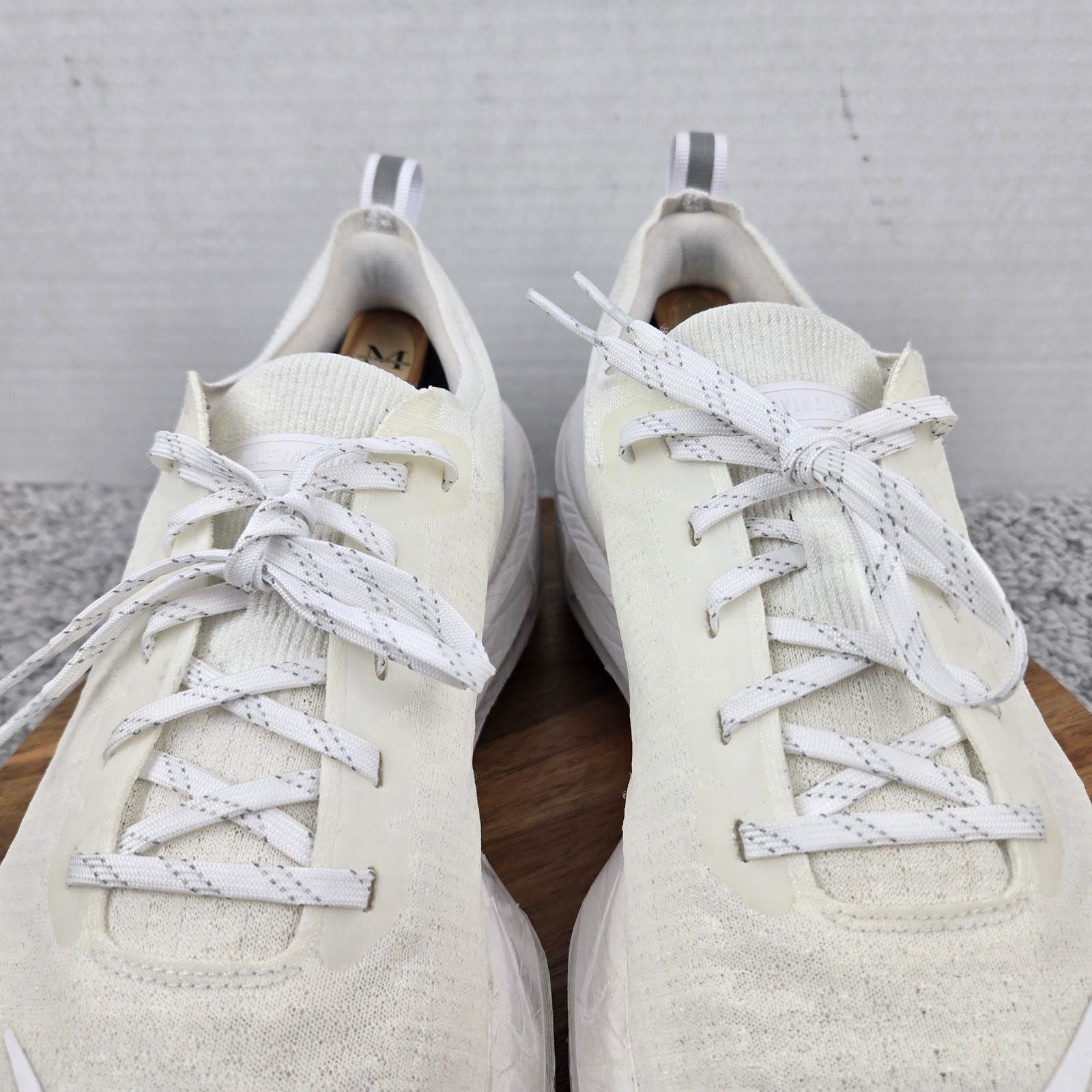 Nike Men 13 ZoomX Invincible Run 3 White Photon Dust Gym Running Shoe DR2615-103